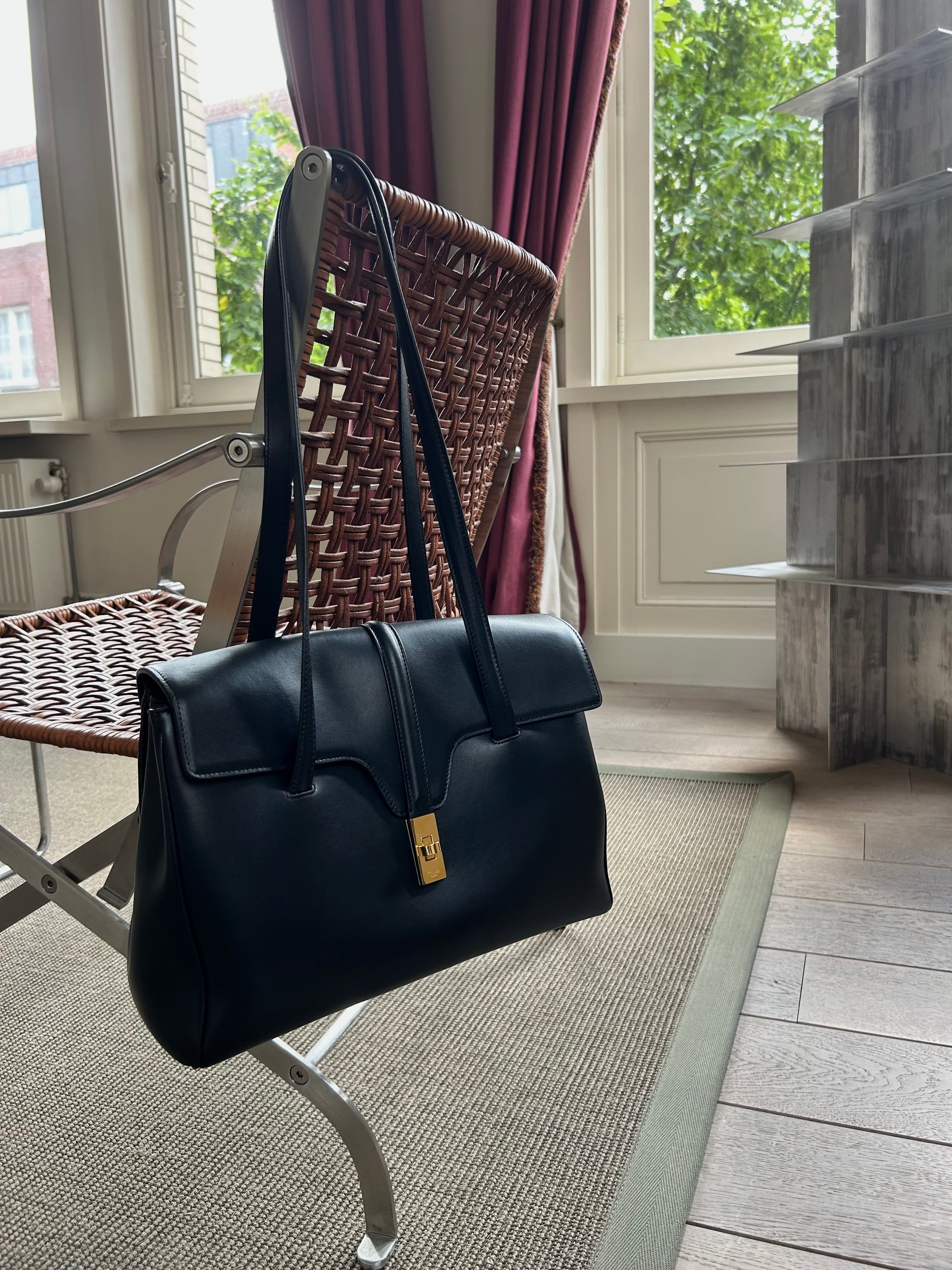 Black 16 Shoulder Bag