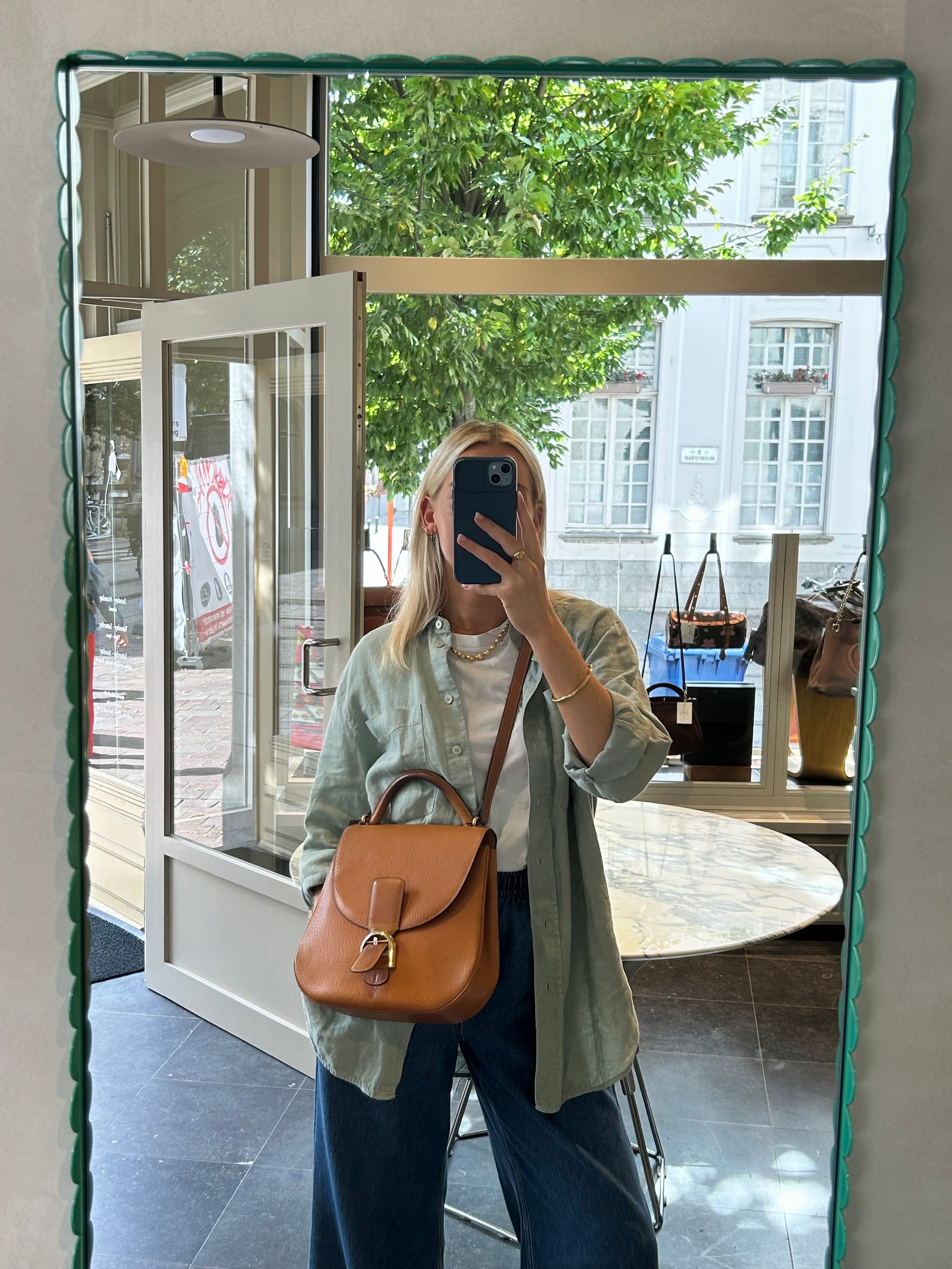 Camel Crossbody Bag