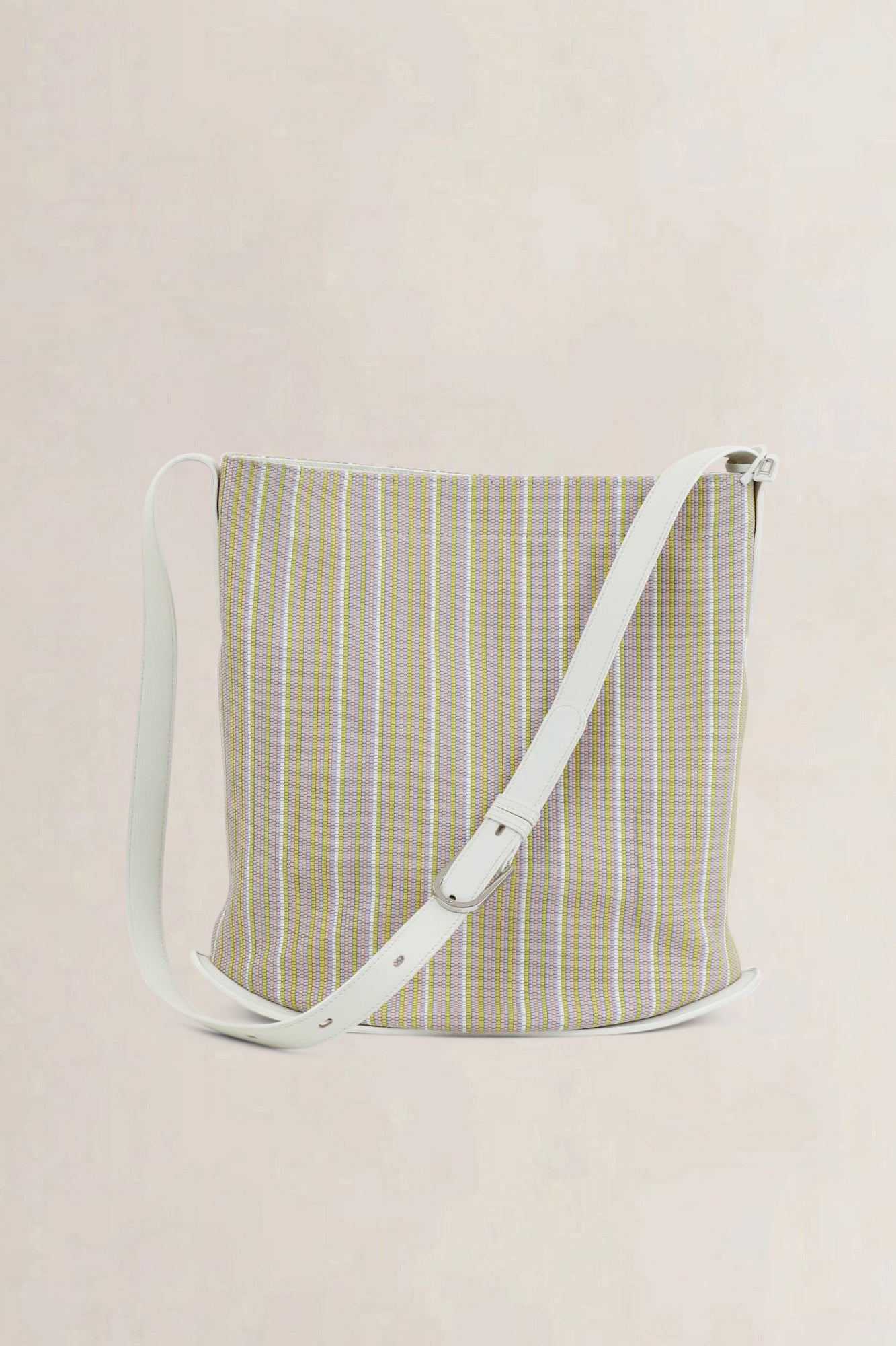Delvaux Pin Rainbow Toile De Cuir Allure Crossbody Bag