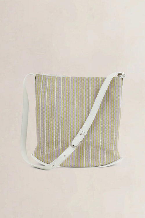 Delvaux Pin Rainbow Toile De Cuir Allure Crossbody Bag