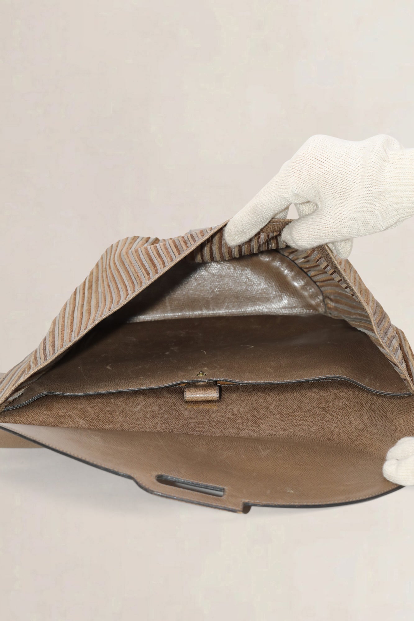 Brown Toile De Cuir Listrac GM Crossbody Bag