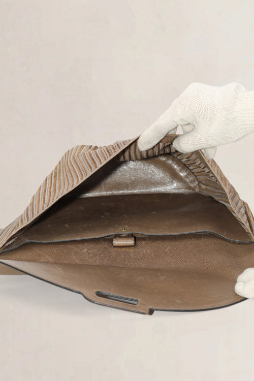 Brown Toile De Cuir Listrac GM Crossbody Bag