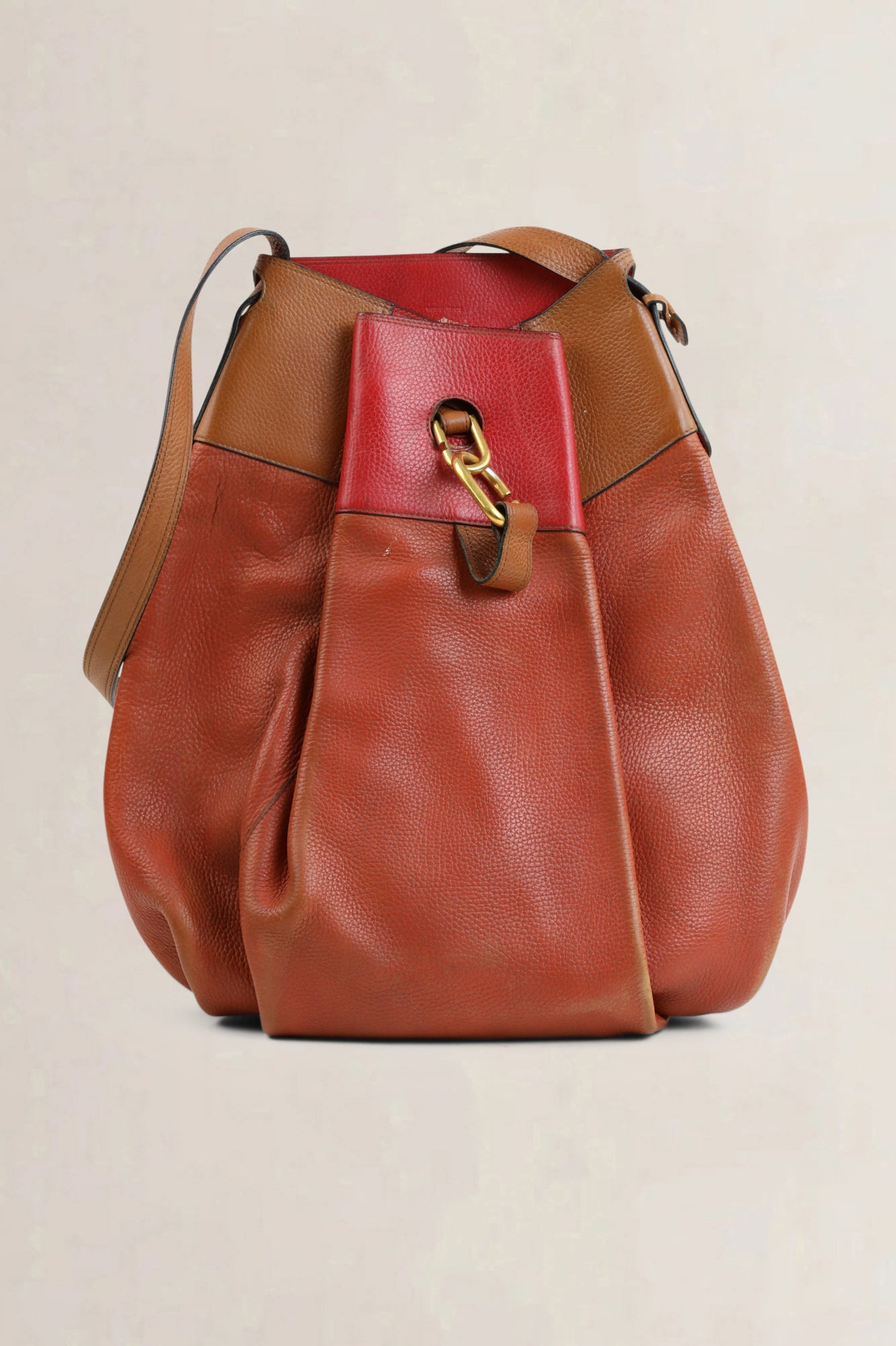 Red/Orange Faust GM Shoulder Bag
