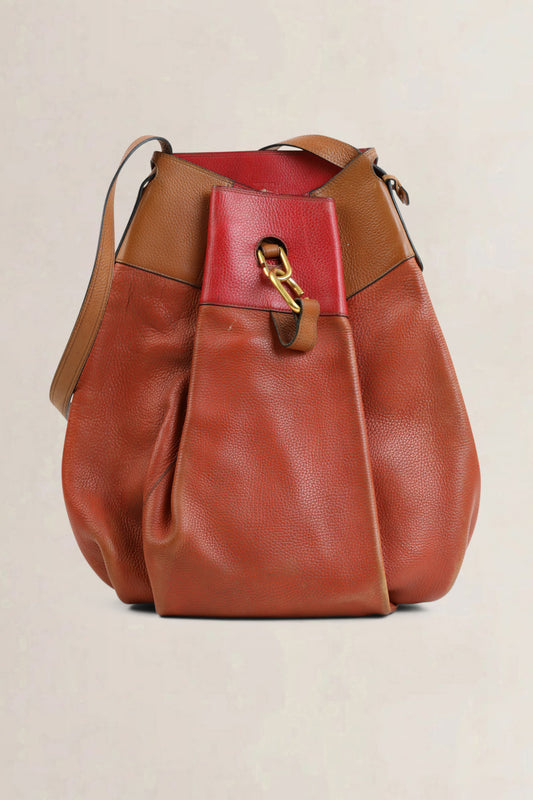Red/Orange Faust GM Shoulder Bag