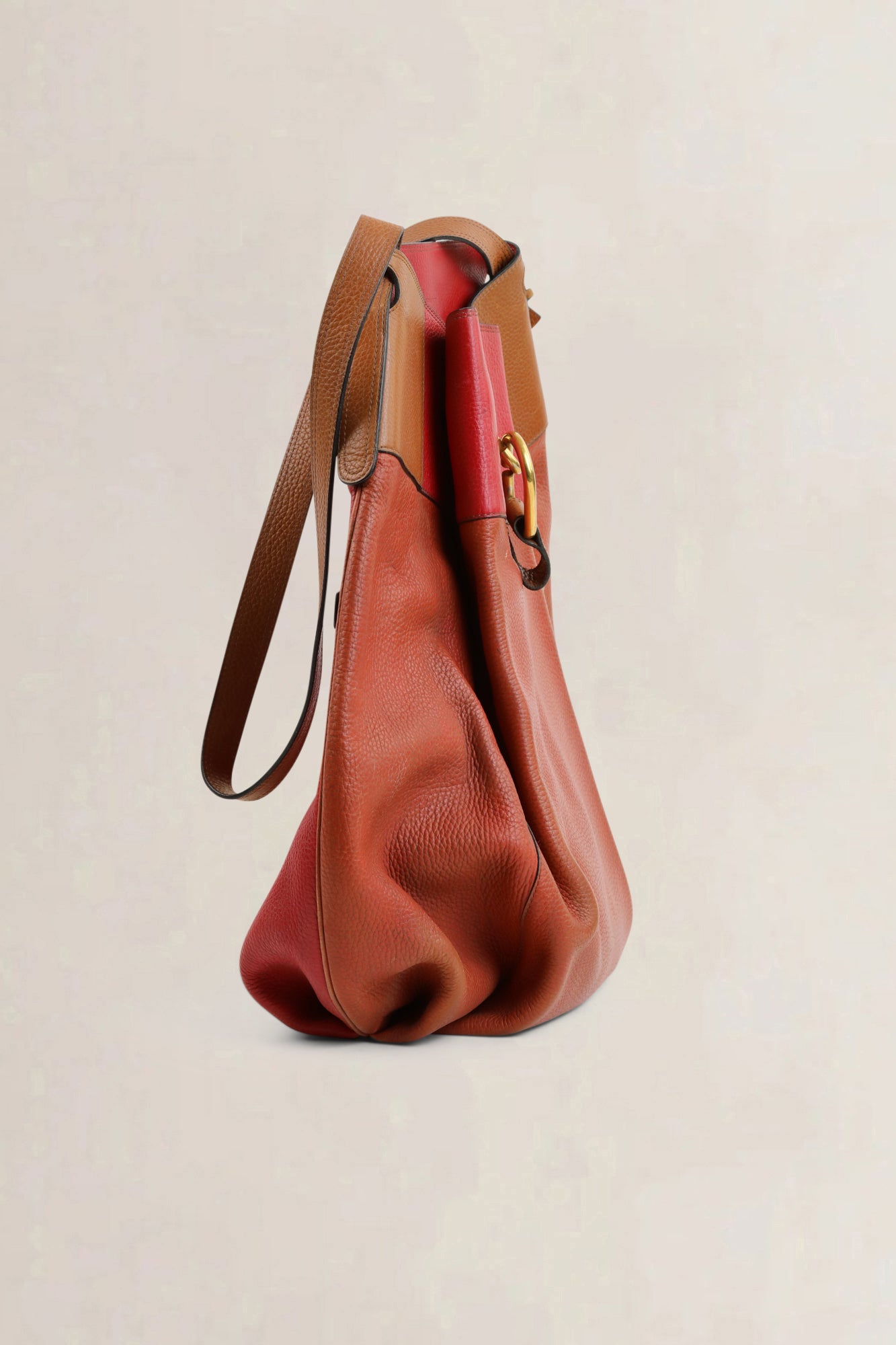 Red/Orange Faust GM Shoulder Bag