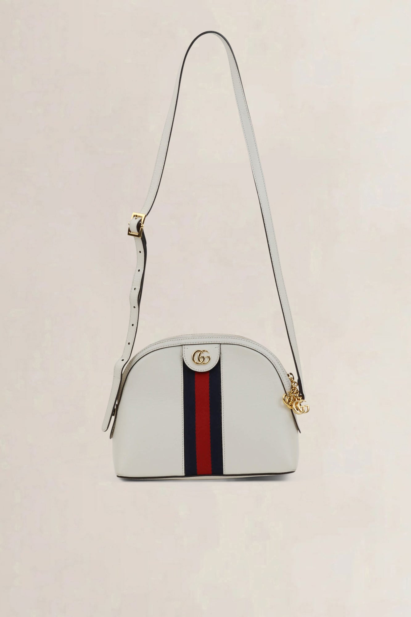 White Ophidia Crossbody Bag