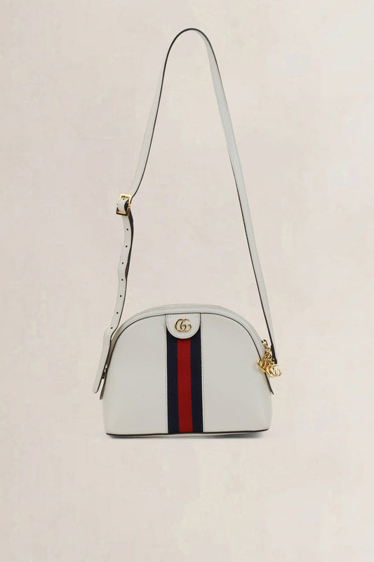 White Ophidia Crossbody Bag