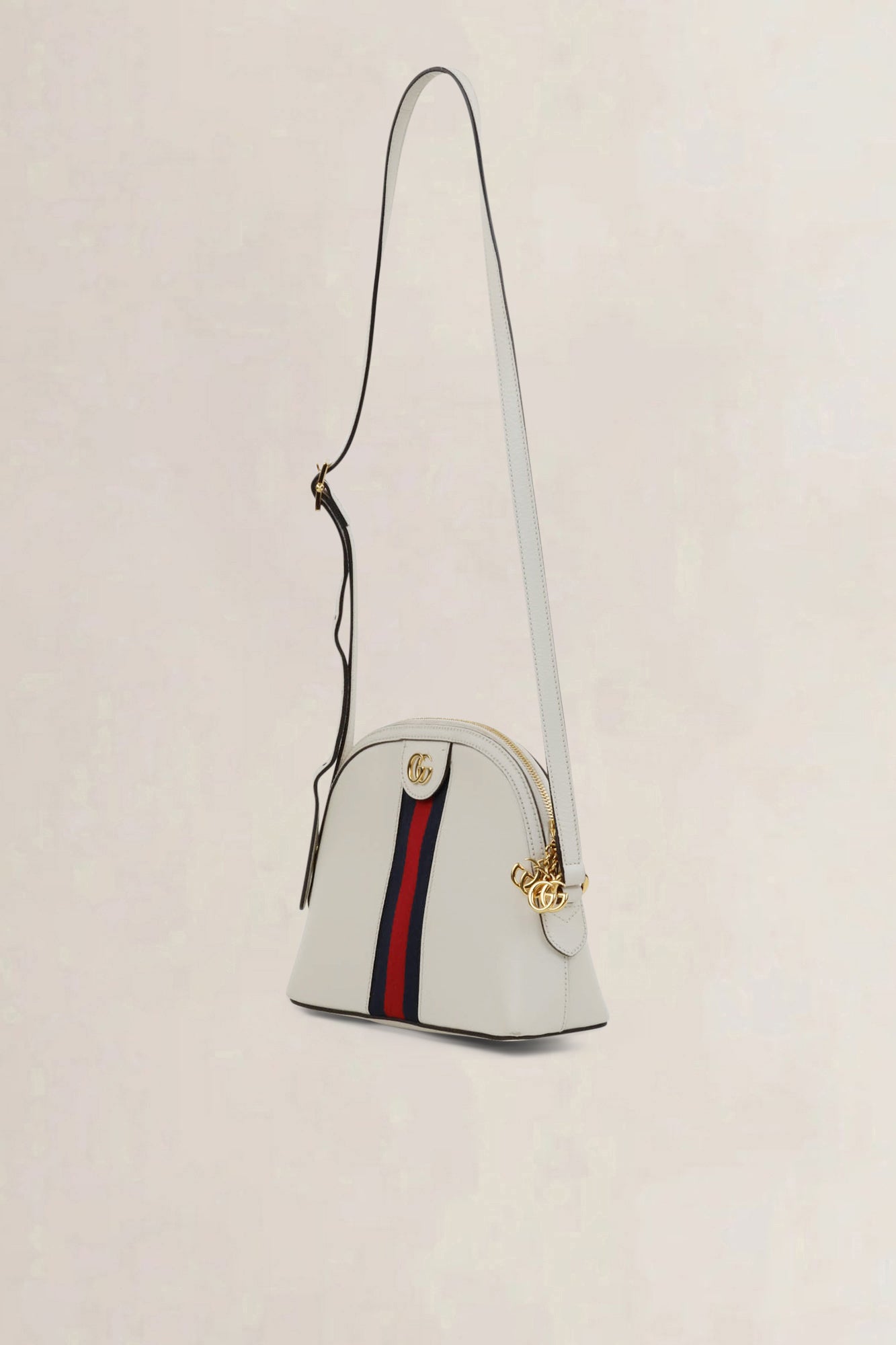 White Ophidia Crossbody Bag