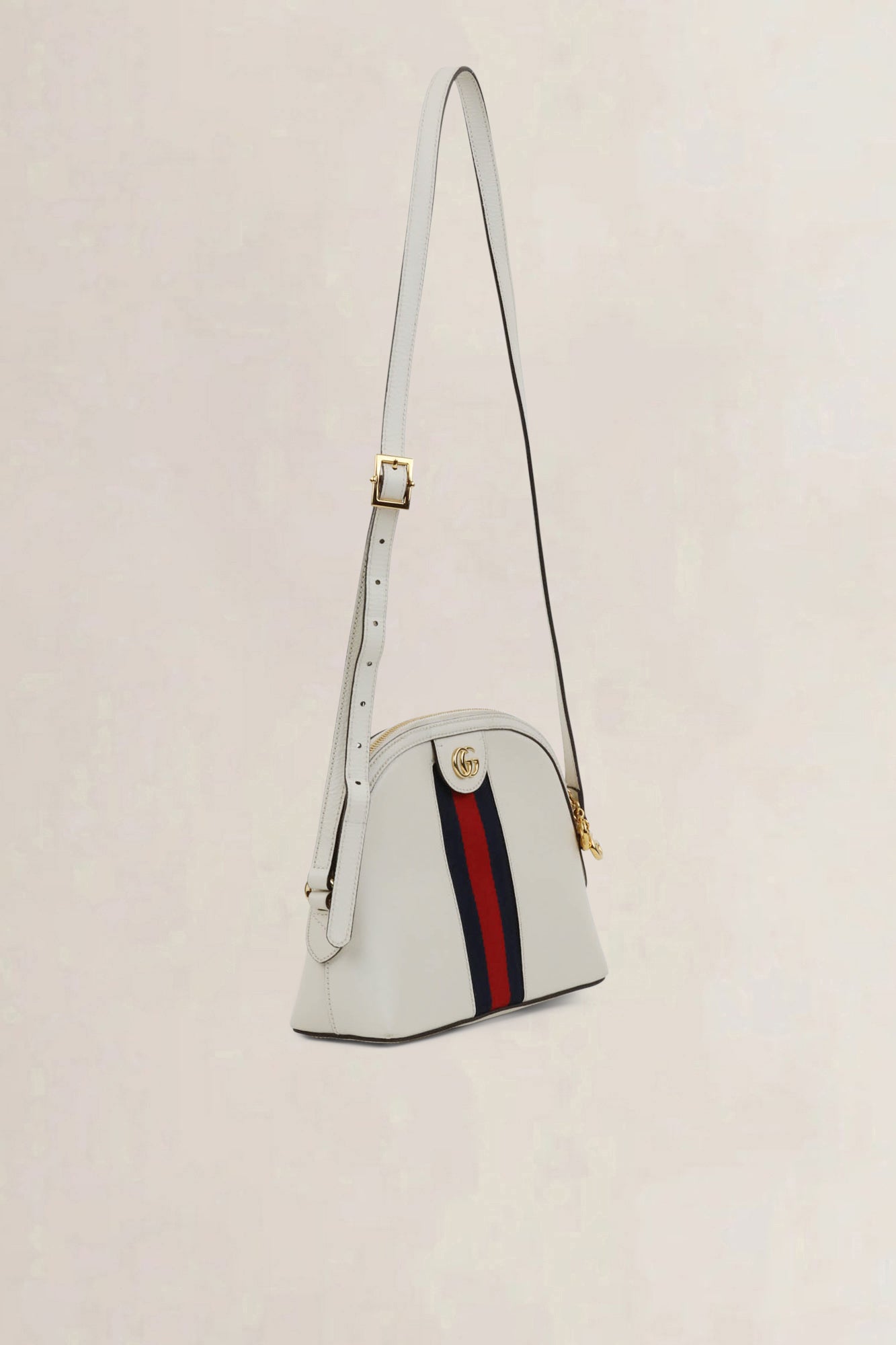 White Ophidia Crossbody Bag