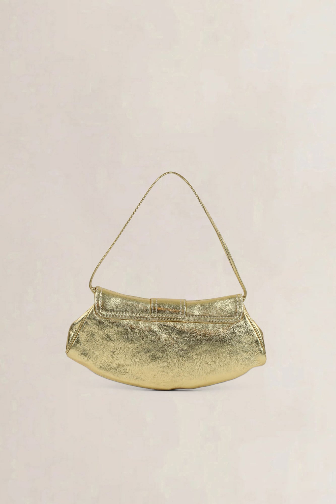 Céline Gold Buckle Shoulder Bag