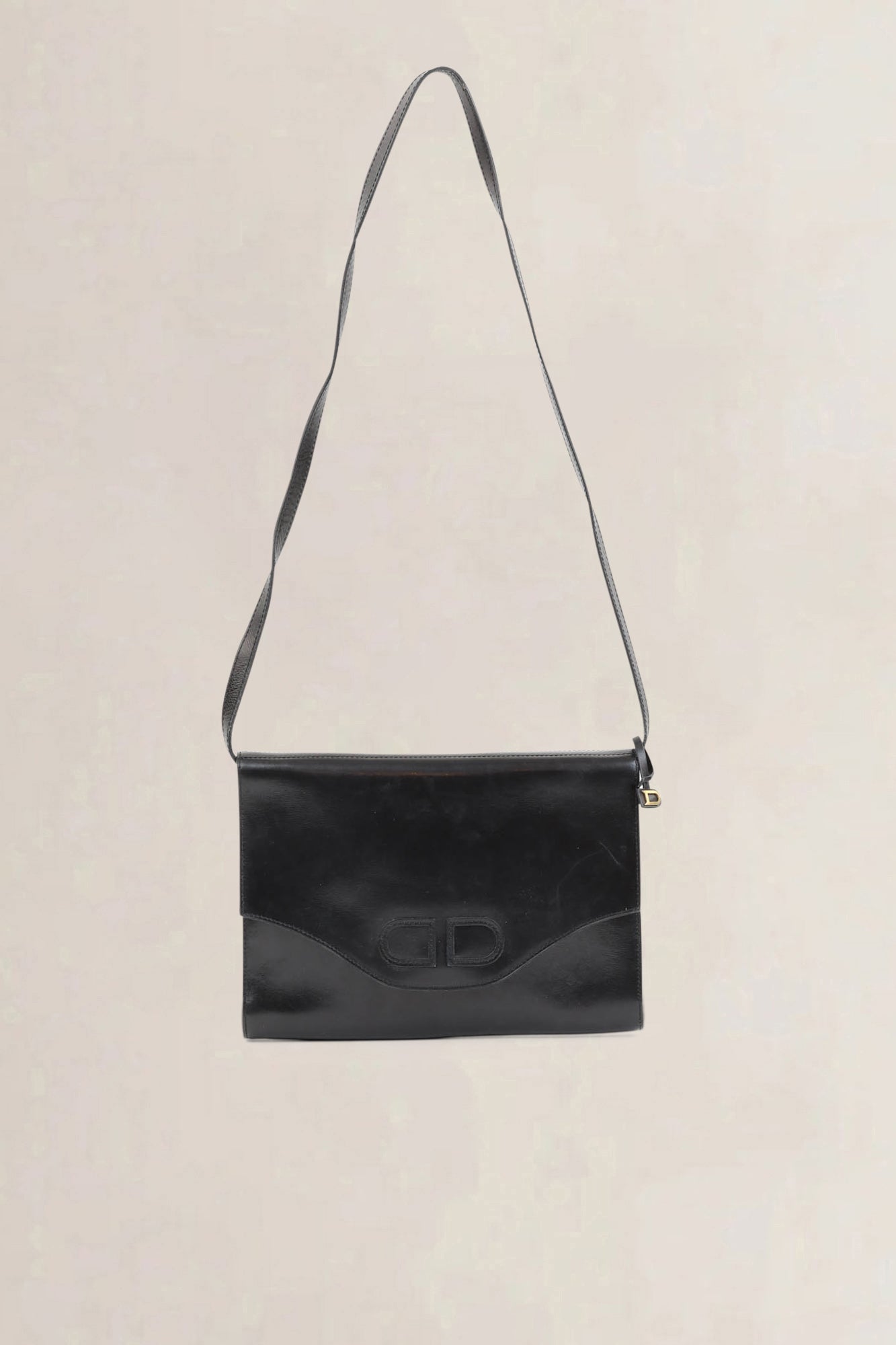 Delvaux Black Bourgogne Crossbody Bag