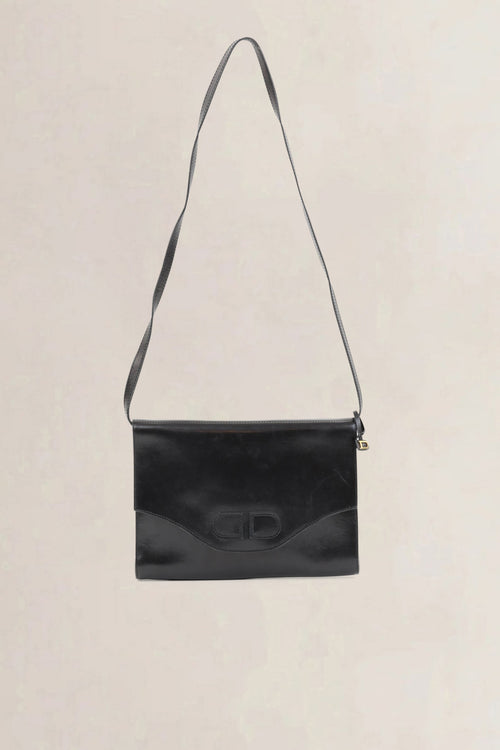 Delvaux Black Bourgogne Crossbody Bag
