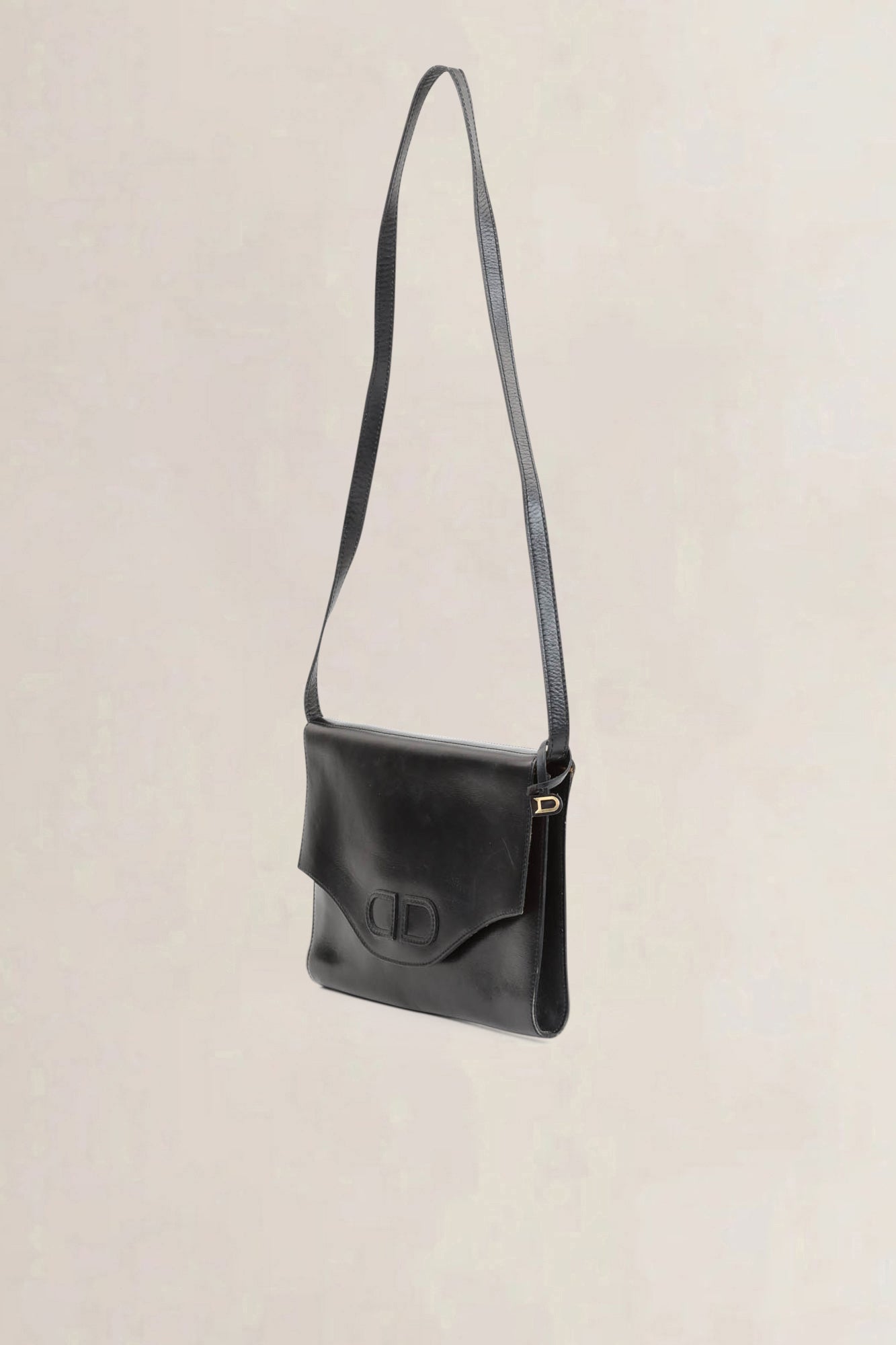 Delvaux Black Bourgogne Crossbody Bag