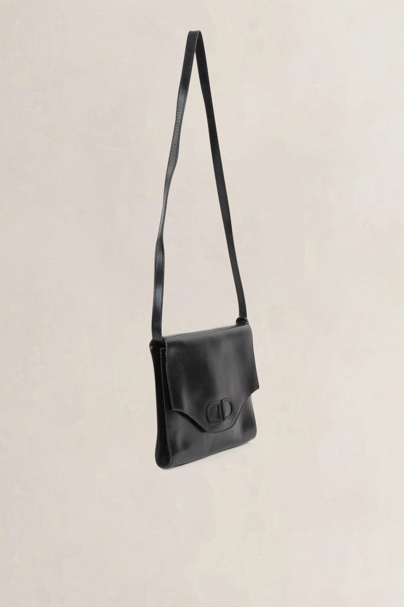 Delvaux Black Bourgogne Crossbody Bag