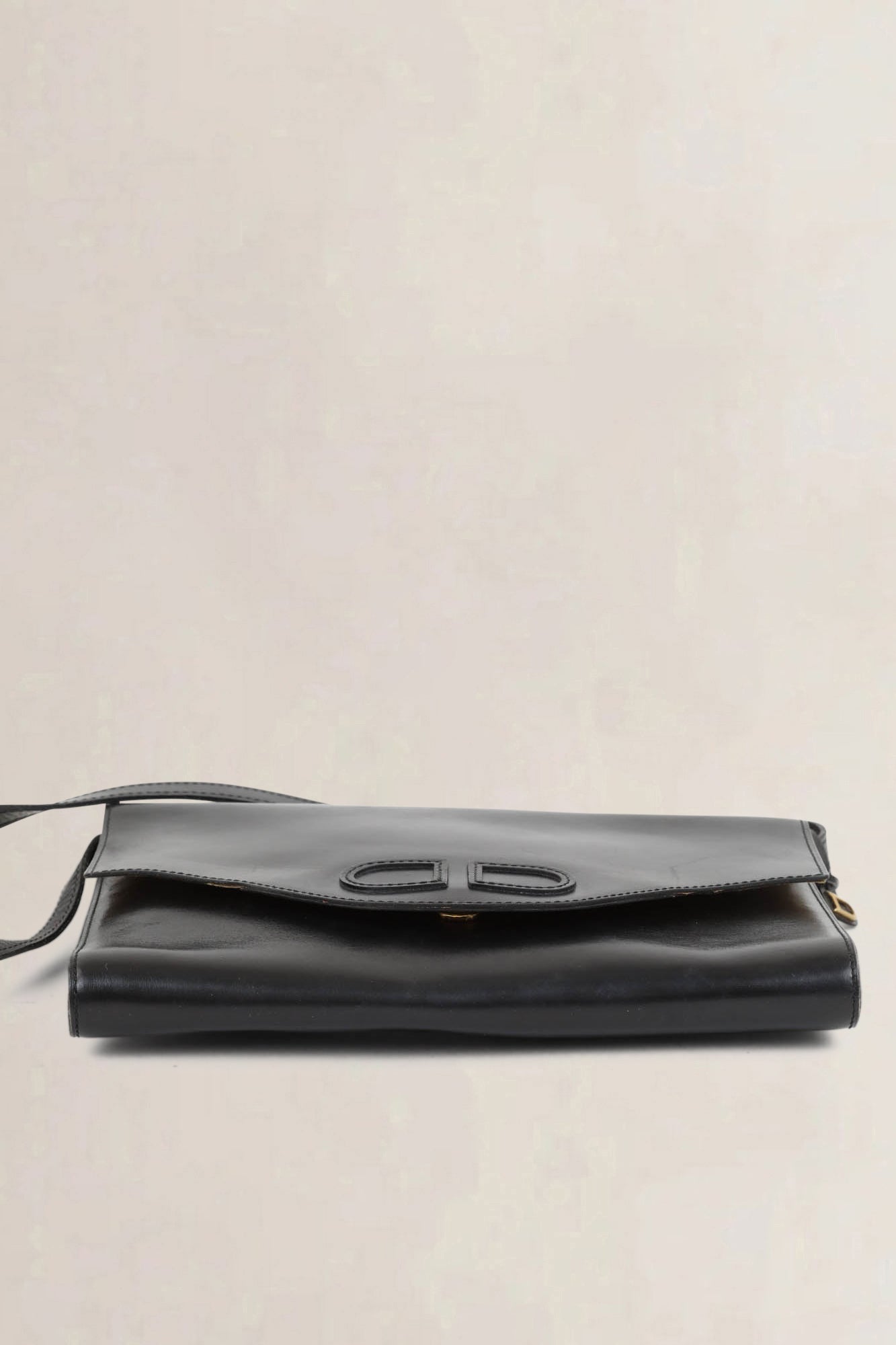 Delvaux Black Bourgogne Crossbody Bag
