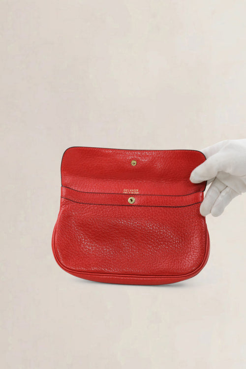 Delvaux Red Pochette