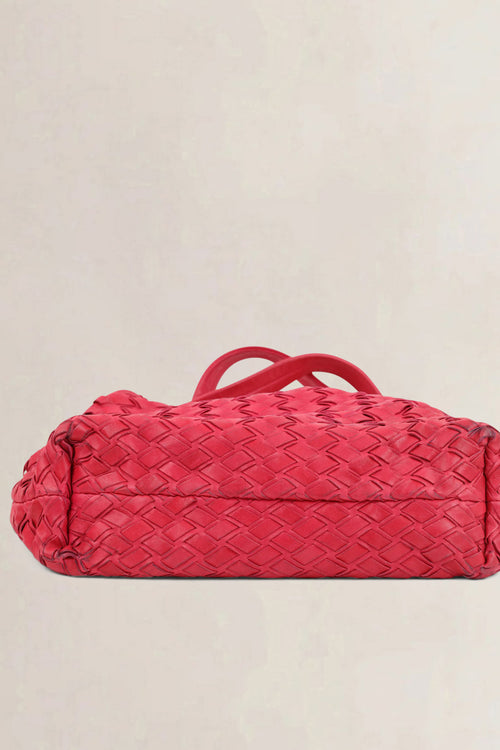 Miu Miu Red Leather Shoulder Bag