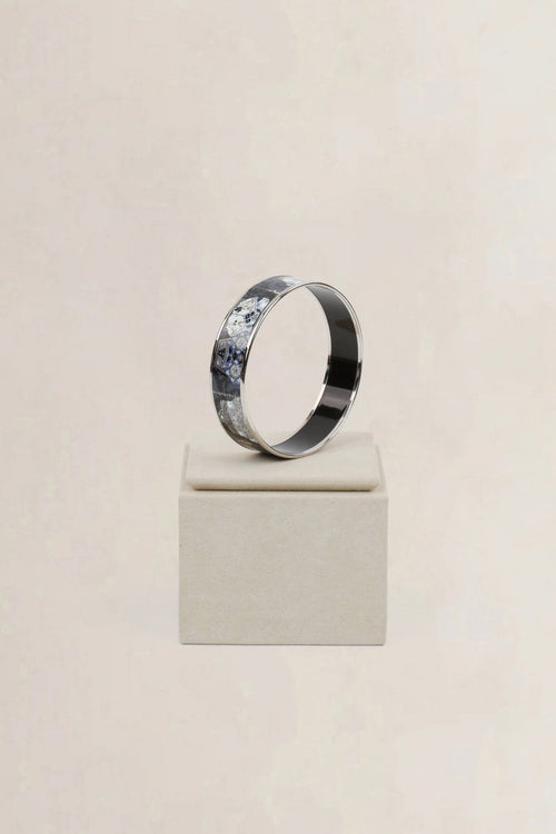 Hermès Blue/Grey Enamel Bracelet