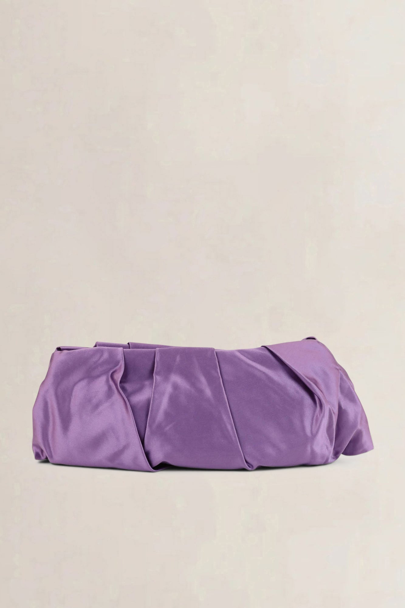 Prada Glicine Satin Clutch