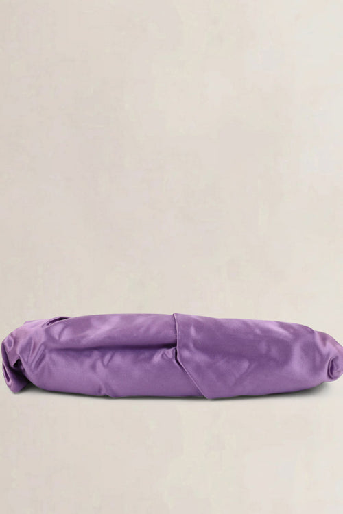 Prada Glicine Satin Clutch