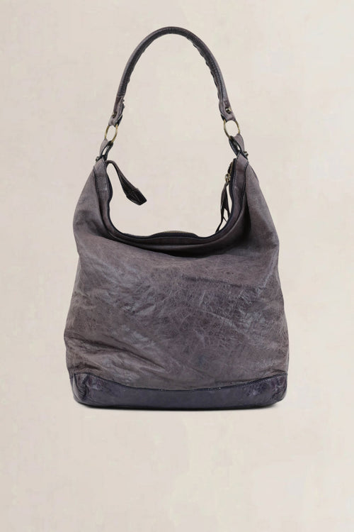 Balenciaga Purple Day Hobo Shoulder Bag