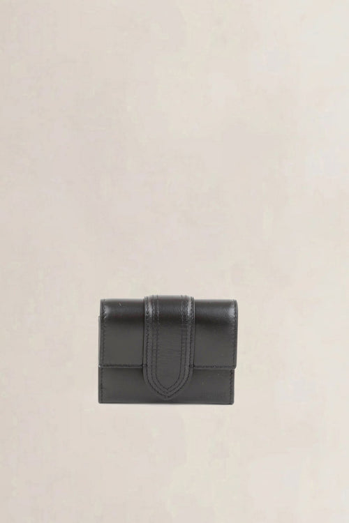 Jacquemus Black Le Compact Bambino Wallet