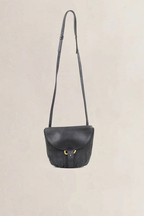 Delvaux Blue Listrac PM Crossbody Bag