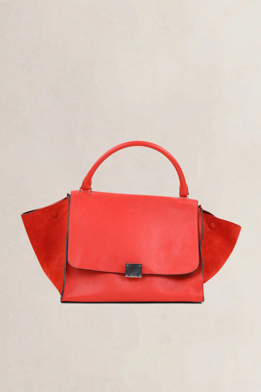 Celine Coral Trapeze Shoulder Bag