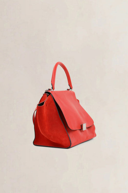 Celine Coral Trapeze Shoulder Bag