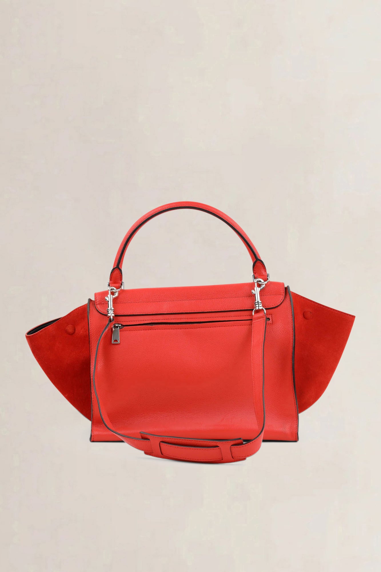 Celine Coral Trapeze Shoulder Bag