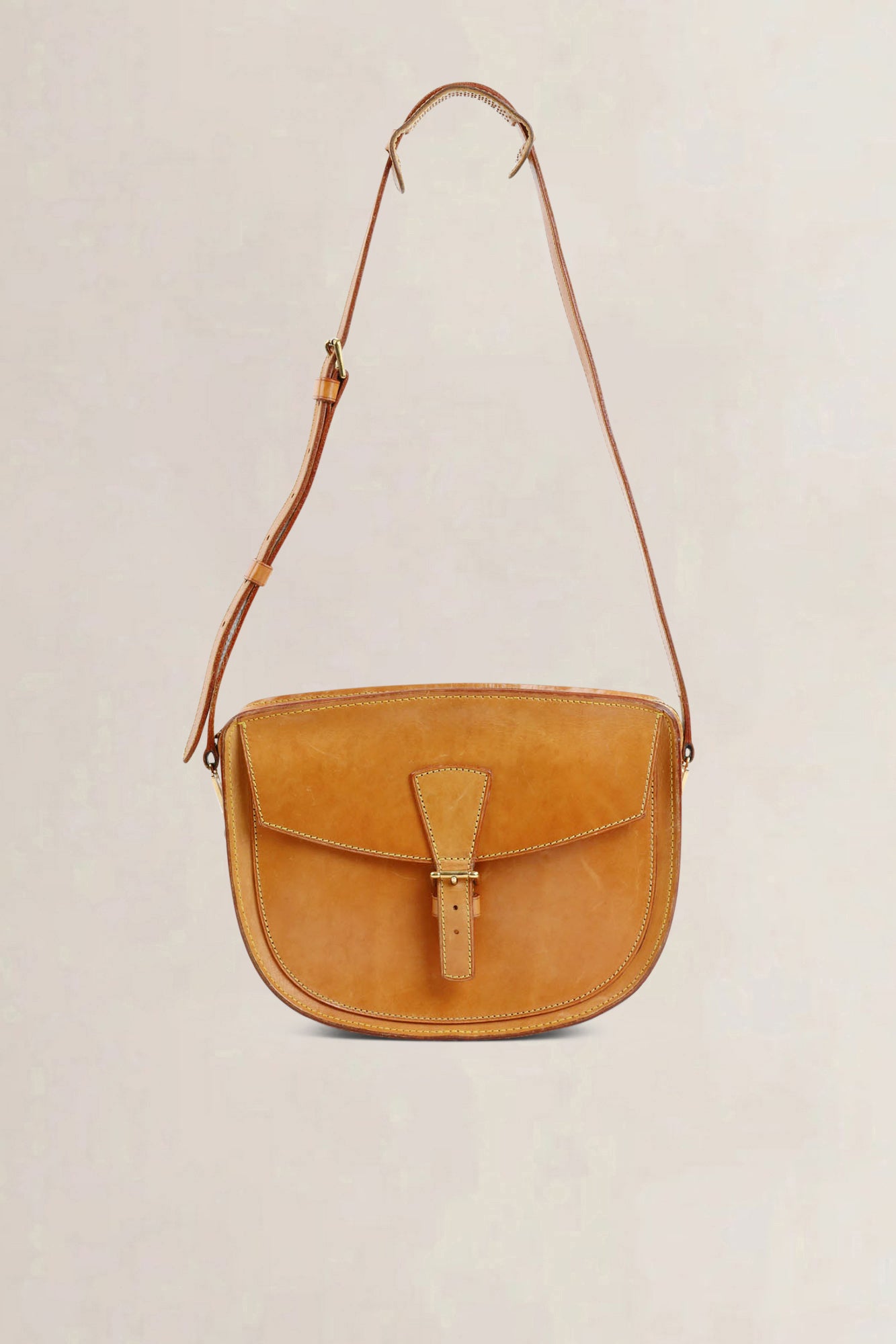Camel Jeune Fille Crossbody Bag