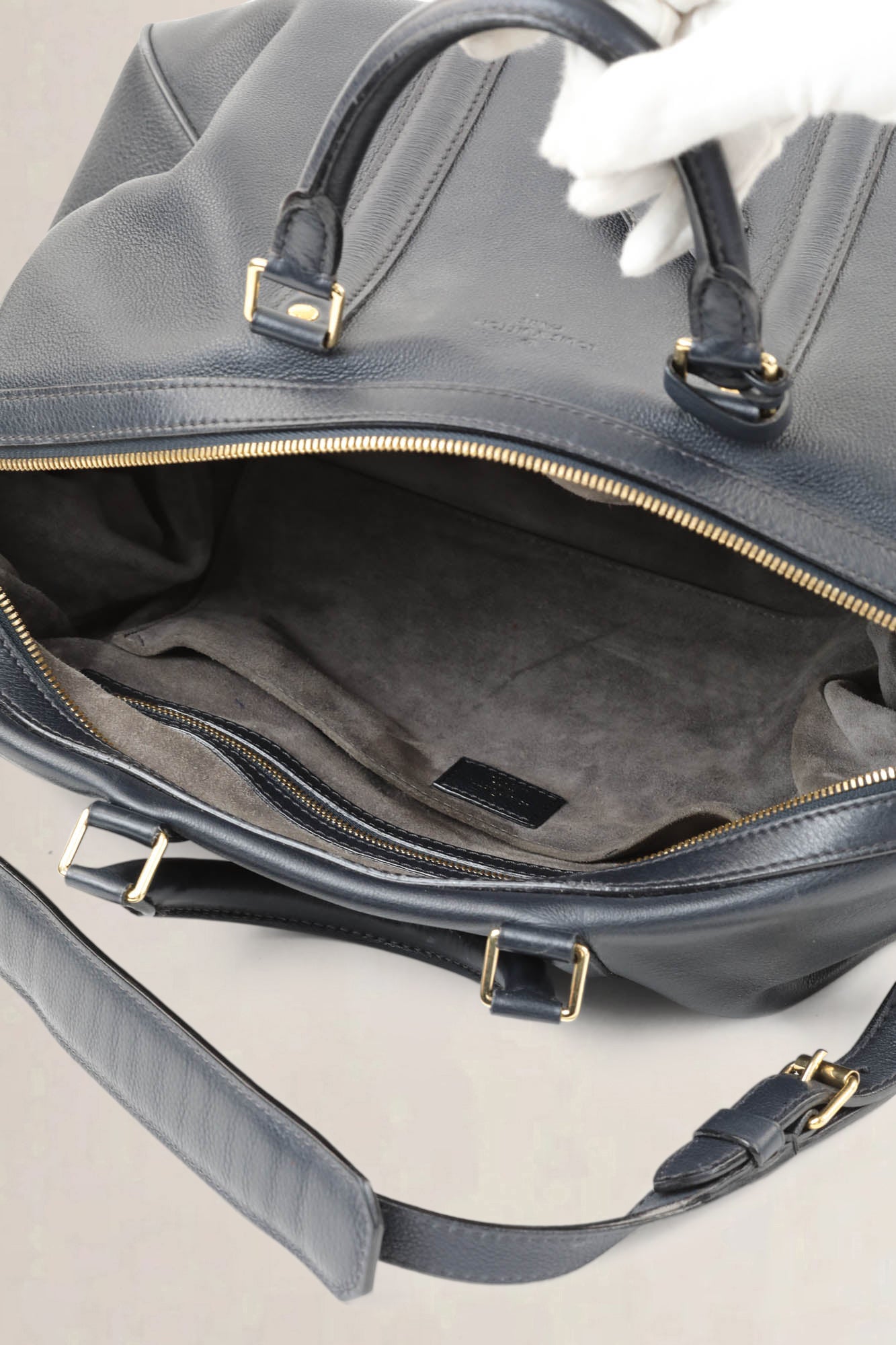 Louis Vuitton X Sofia Coppola Dark Blue Speedy Shoulder Bag