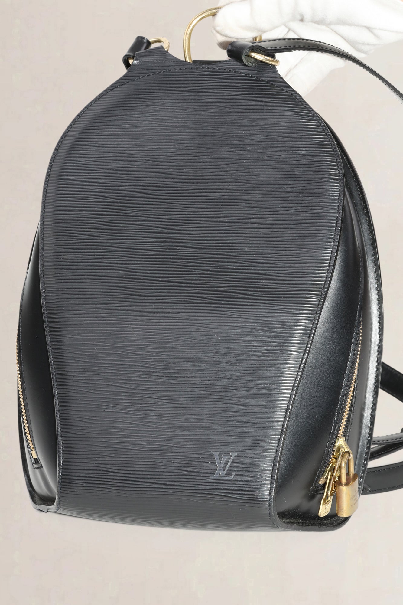 Louis Vuitton Blue Epi Gobelin — vintage