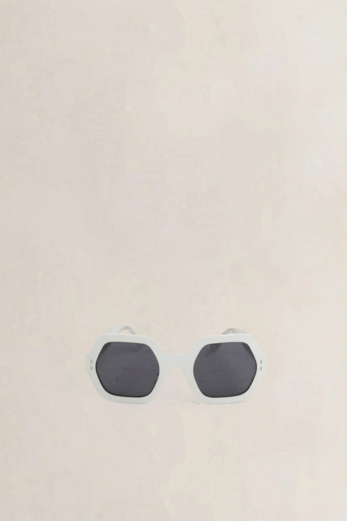 Isabel Marant White Sunglasses