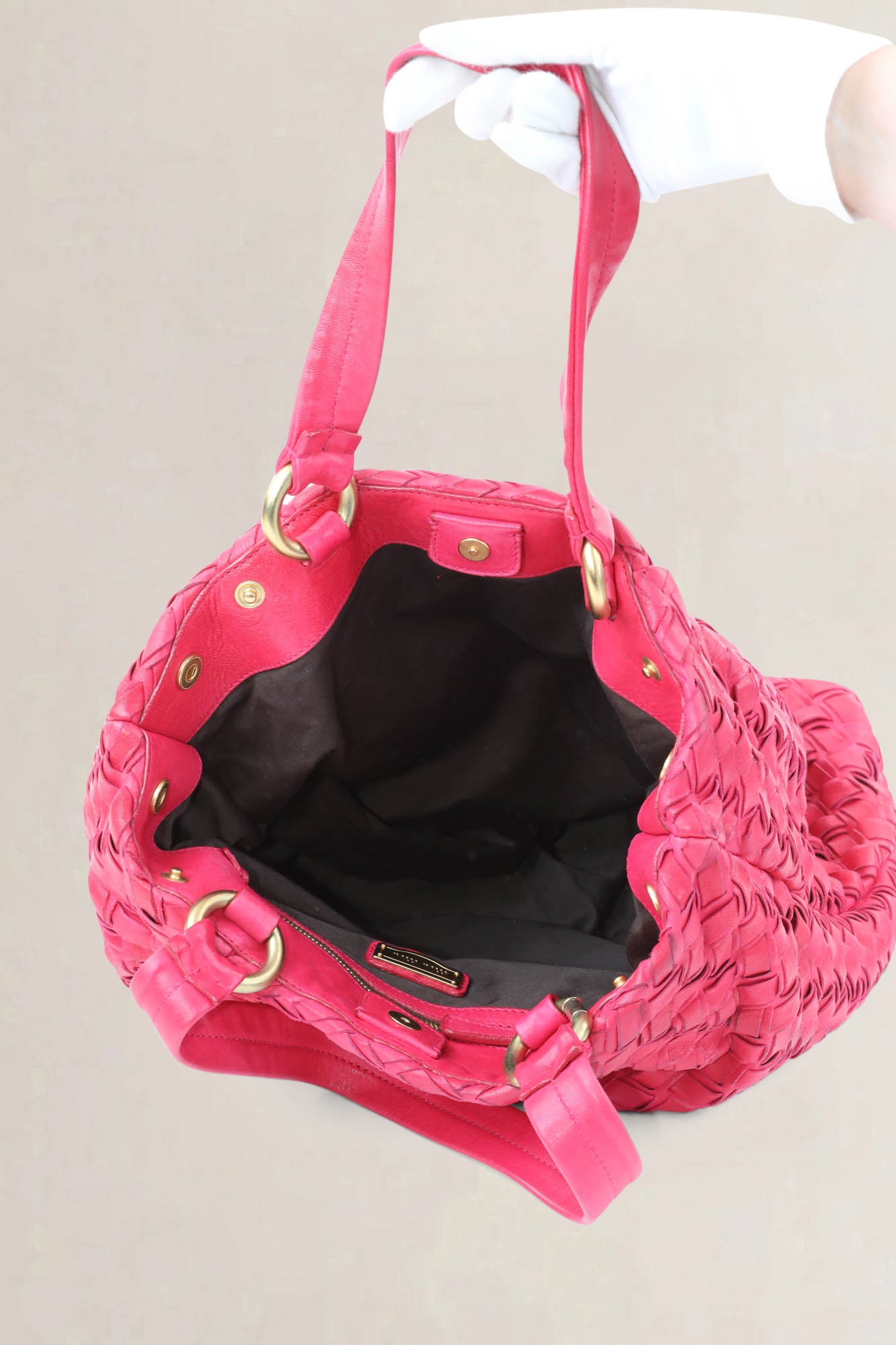 Miu Miu Red Leather Shoulder Bag