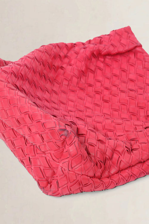 Miu Miu Red Leather Shoulder Bag