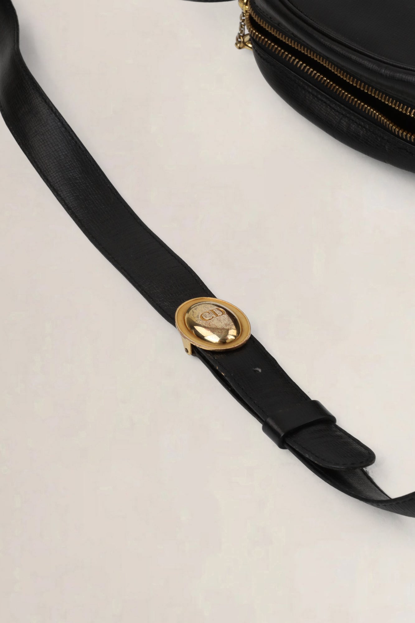 Vintage Black Crossbody Bag