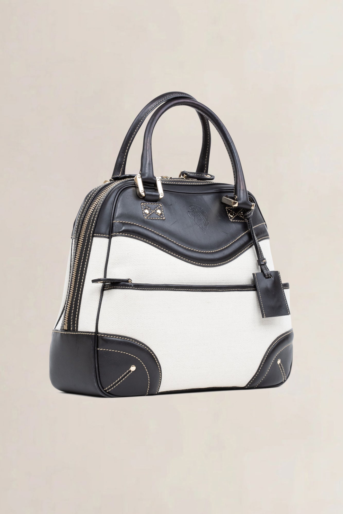 Canvas Top Handle Bag