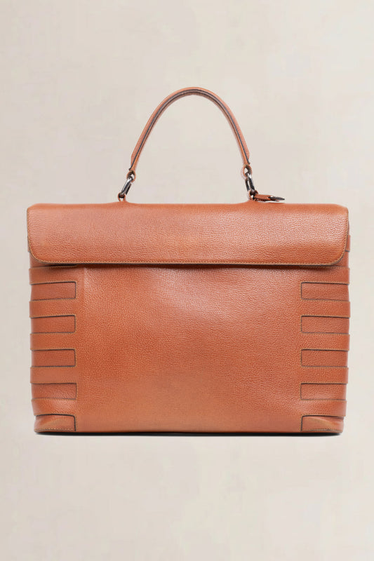 Camel Cèdre Briefcase