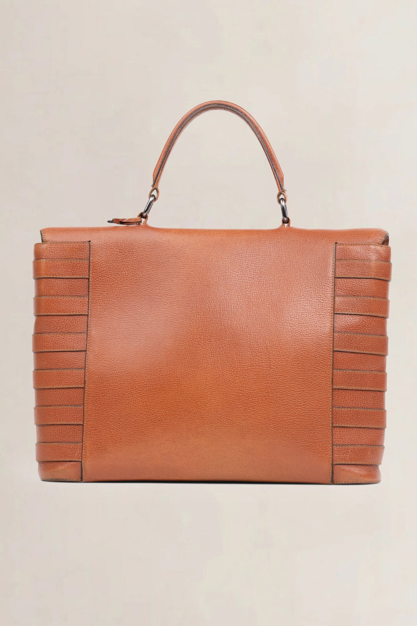 Camel Cèdre Briefcase