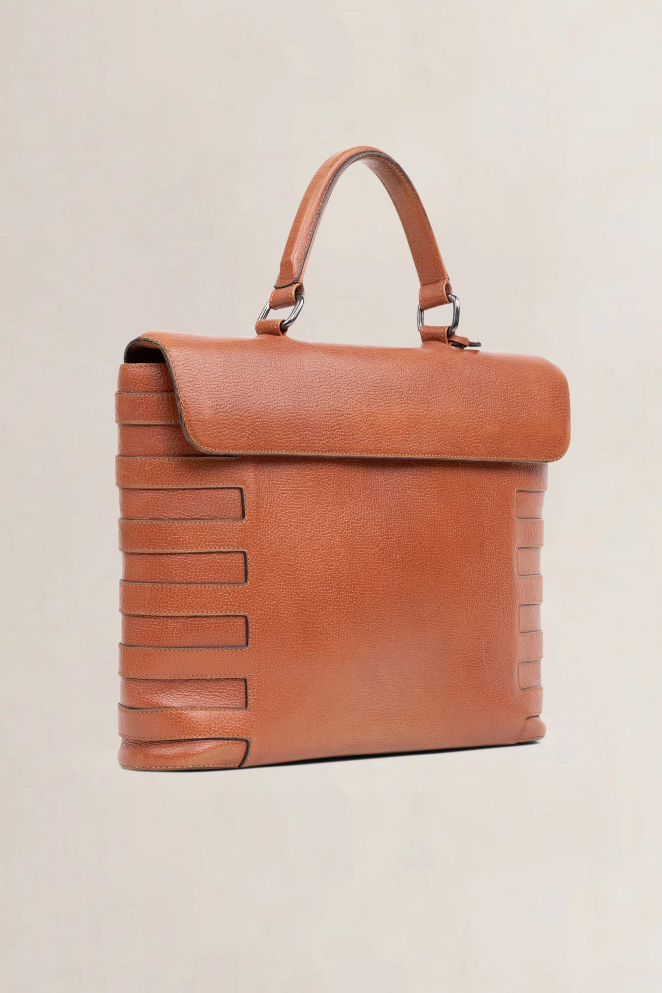 Camel Cèdre Briefcase