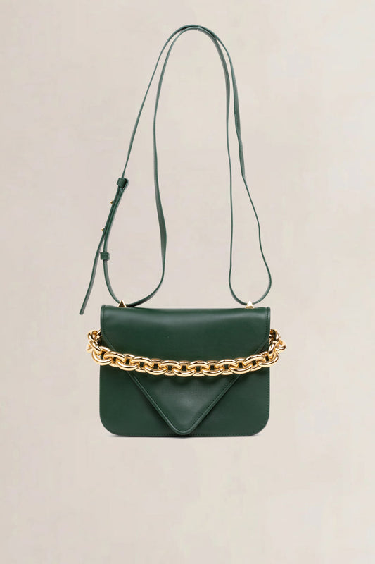 Green Mount Envelope Small Crossbody Bag