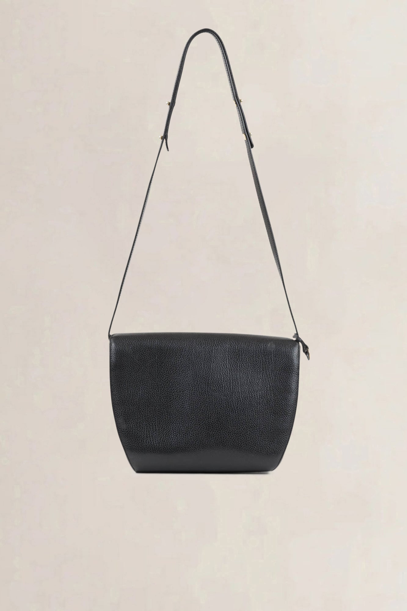 Delvaux Black Leather Crossbody Bag