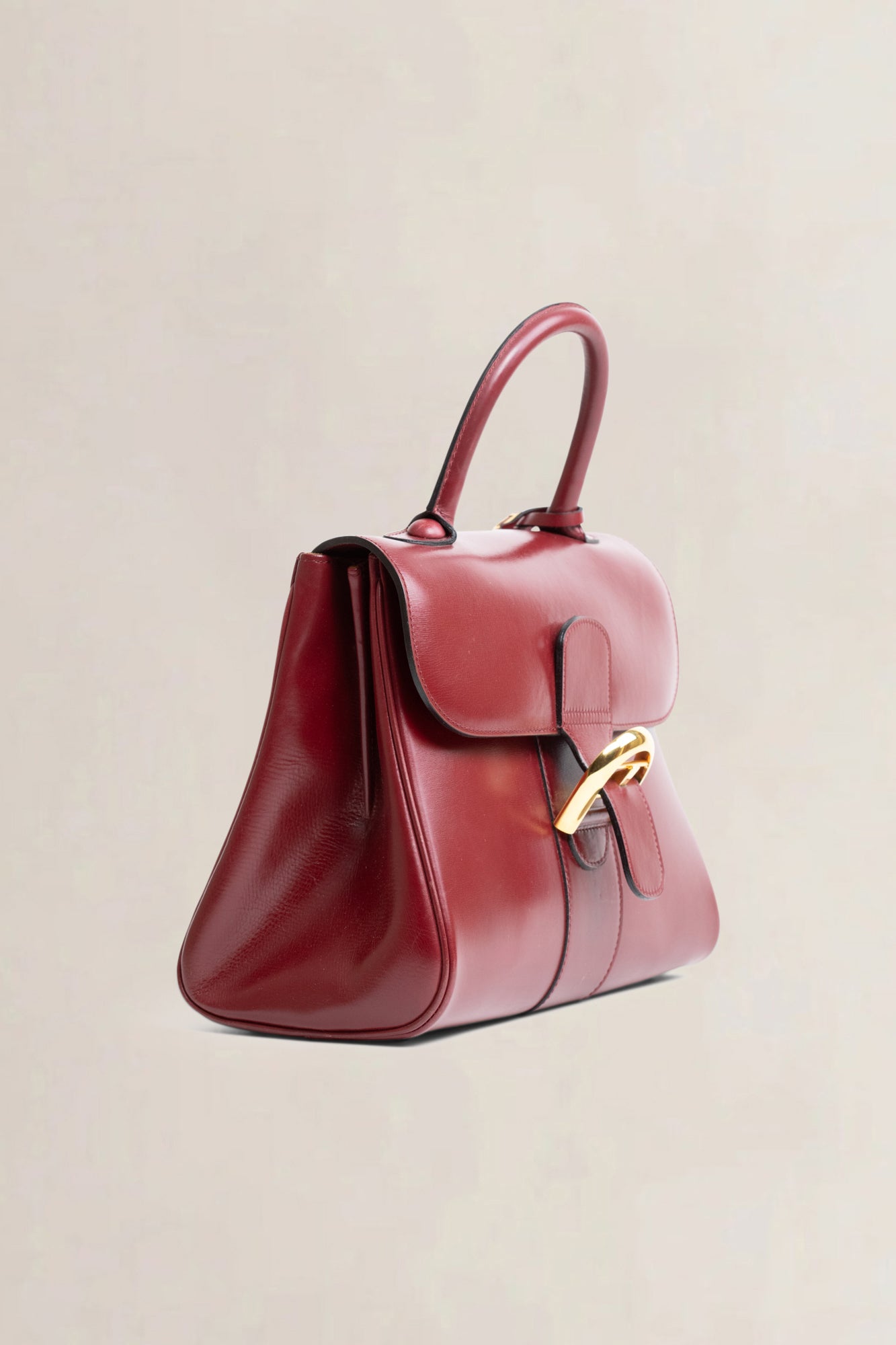 Brillant PM Bordeaux Vintage Top Handle Bag