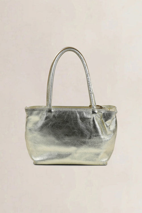 Prada Gold Metallic Shoulder Bag