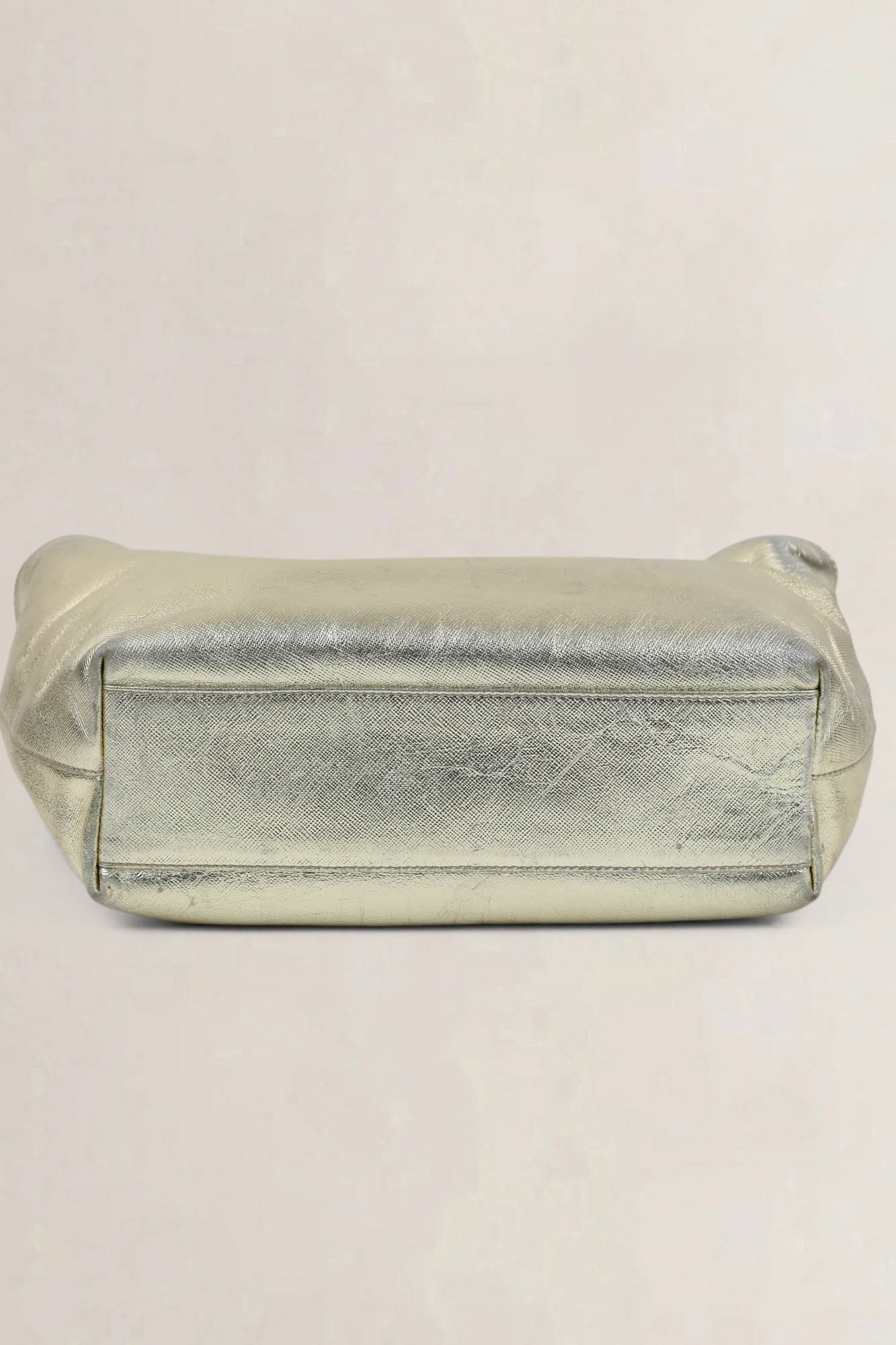 Prada Gold Metallic Shoulder Bag