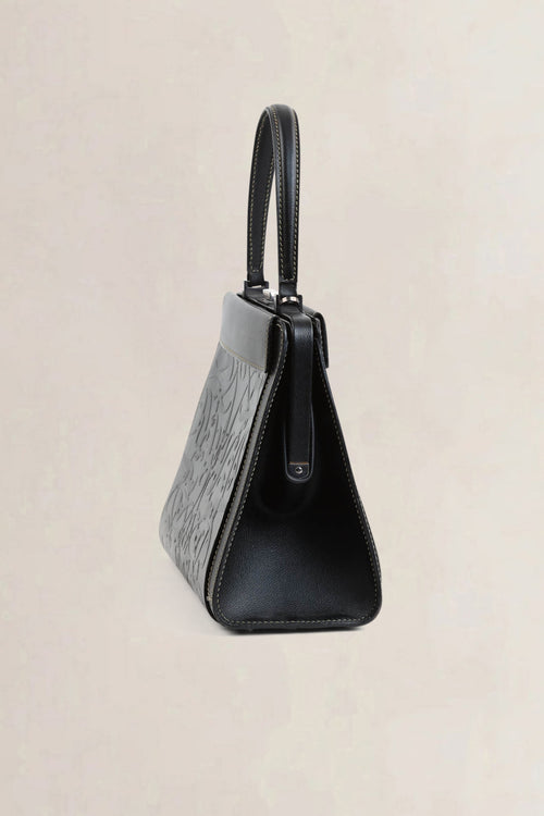 Delvaux Black Illusion Top Handle Bag