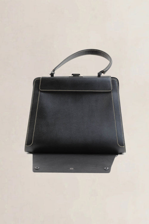 Delvaux Black Illusion Top Handle Bag
