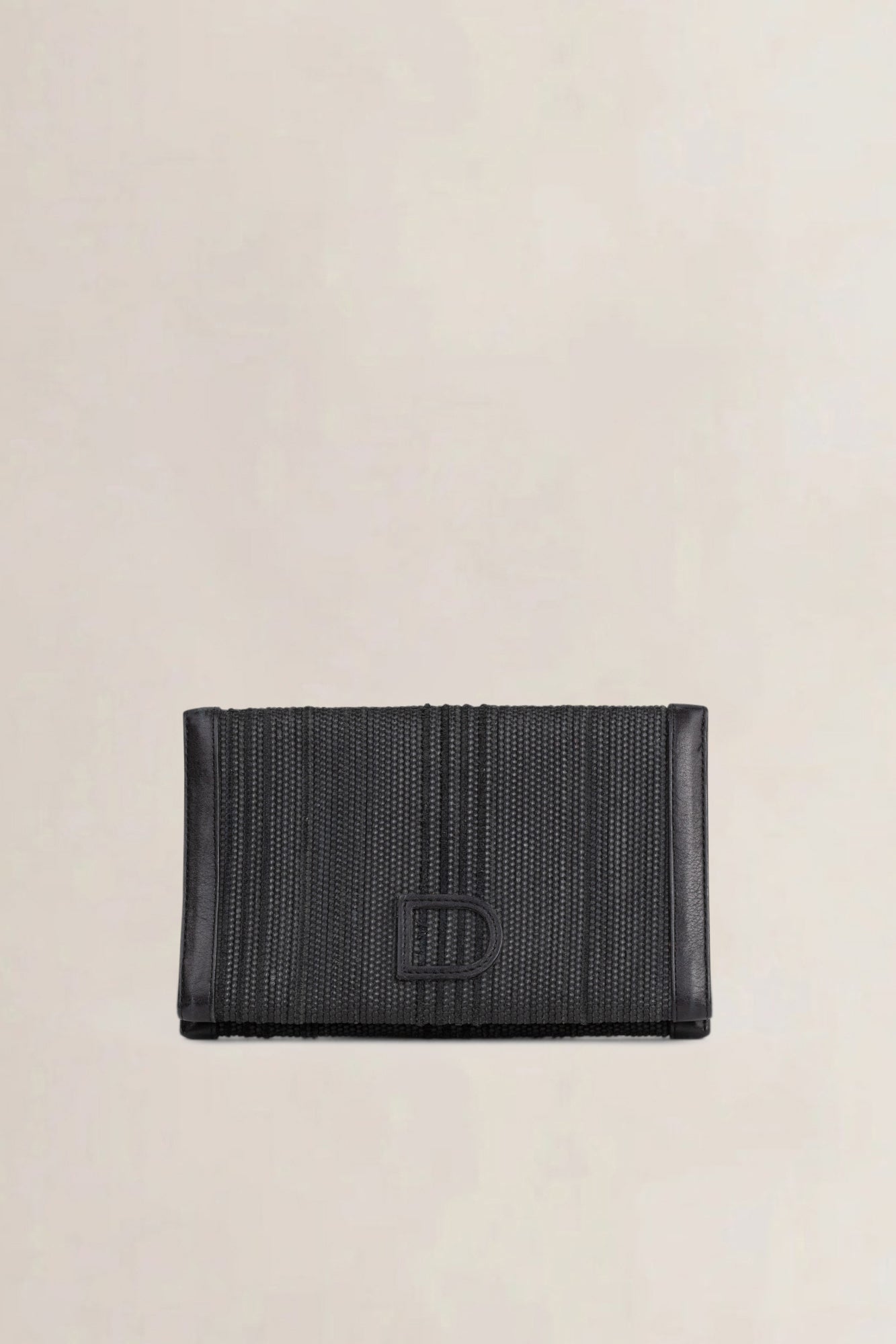 Black Toile De Cuir Wallet