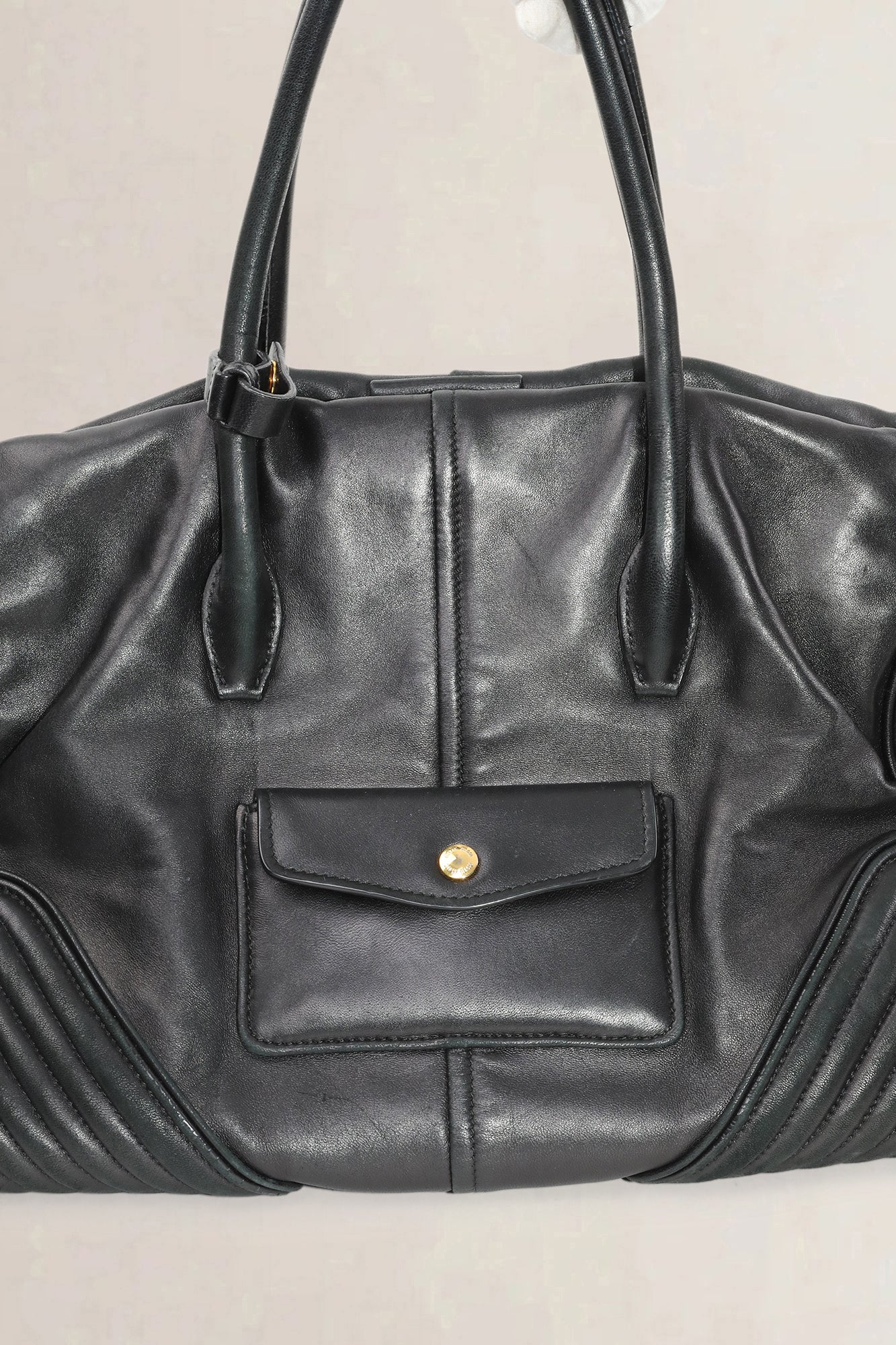 Miu Miu Black Leather — preloved